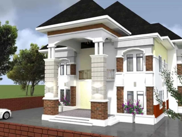 5/6 Bedroom Fully Detached Duplex + 2 Room Stand Alone BQ