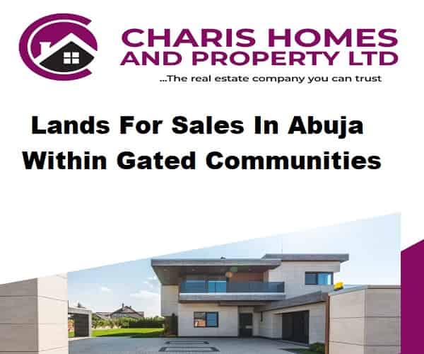 Land for sales in Abuja within gated community